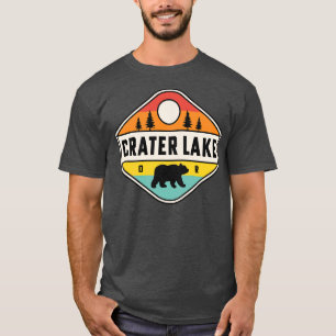 Crater Lake National Park Oregon Camping Hiking T-Shirt
