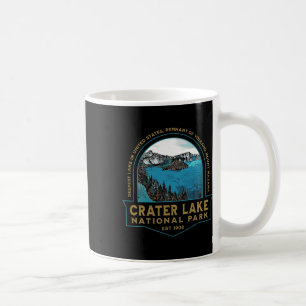 Crater Lake National Park Oregon Mount Mazama Hiki Coffee Mug