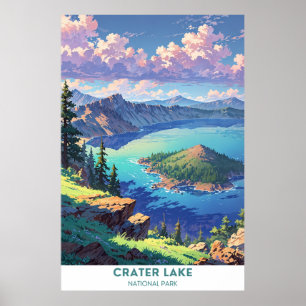 Crater Lake National Park, Oregon Poster