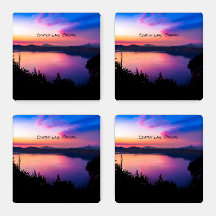 Crater Lake National Park Oregon Sunset