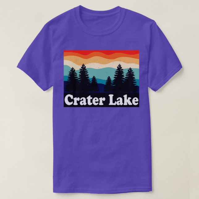 Crater Lake National Park Oregon T-Shirt (Design Front)