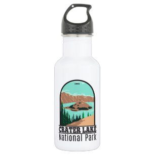 Crater Lake National Park Oregon Vintage 532 Ml Water Bottle