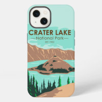 Crater Lake National Park Oregon Vintage