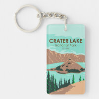 Crater Lake National Park Oregon Vintage