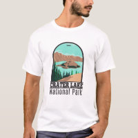 Crater Lake National Park Oregon Vintage
