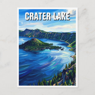 Crater Lake National Park Postcard