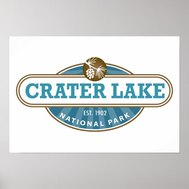 Crater Lake National Park Poster (Front)