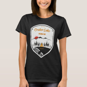 Crater Lake National Park Retro Souvenir T-Shirt