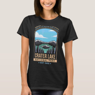 Crater Lake National Park Us Oregon Vintage Hiking T-Shirt
