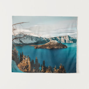 Crater Lake of Southern Oregon  Tapestry