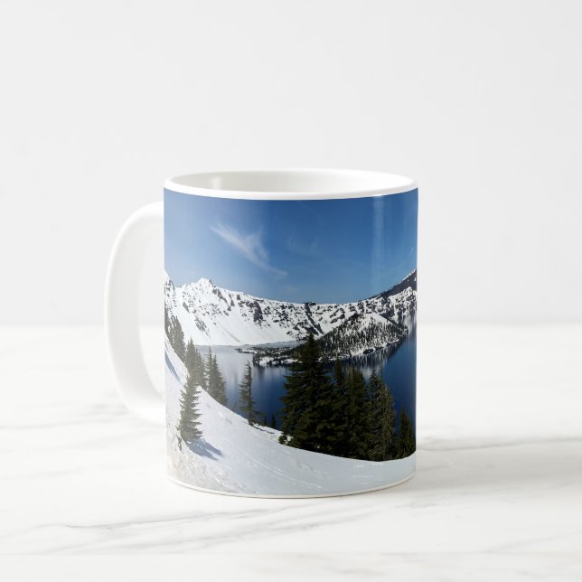 Crater Lake, Oregon Coffee Mug (Front Left)