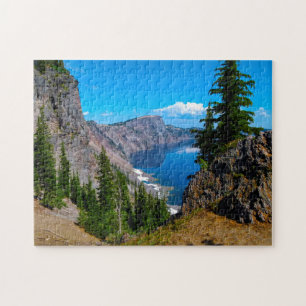 Crater Lake Oregon. Jigsaw Puzzle