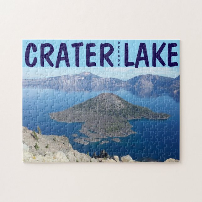 Crater Lake Oregon Jigsaw Puzzle (Horizontal)