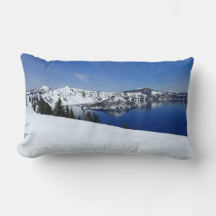 Crater Lake, Oregon Lumbar Cushion