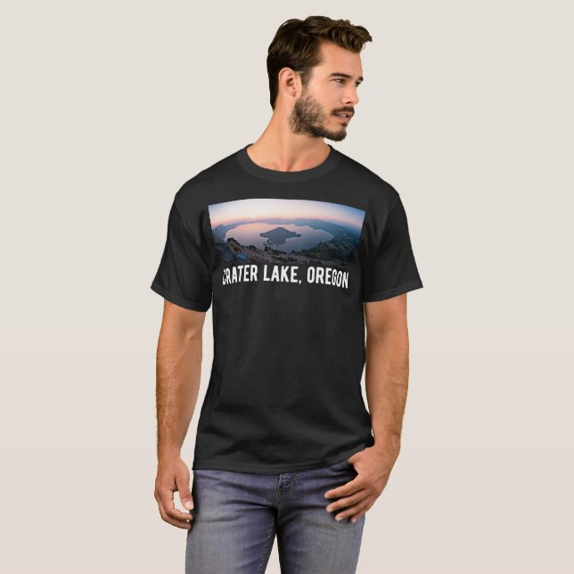 Crater Lake Oregon National Park Beautiful T-Shirt (Front Full)