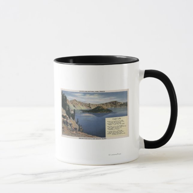 Crater Lake, Oregon - Observation Mug (Right)