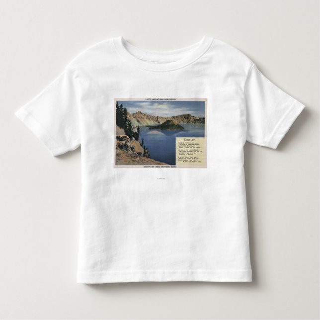 Crater Lake, Oregon - Observation Toddler T-Shirt (Front)