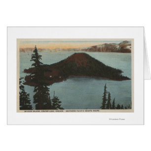 Crater Lake, Oregon - Wizard Island View #1