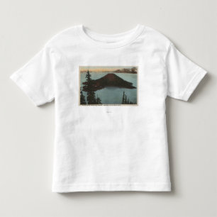Crater Lake, Oregon - Wizard Island View #1 Toddler T-Shirt