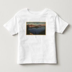 Crater Lake, Oregon - Wizard Island View #2 Toddler T-Shirt
