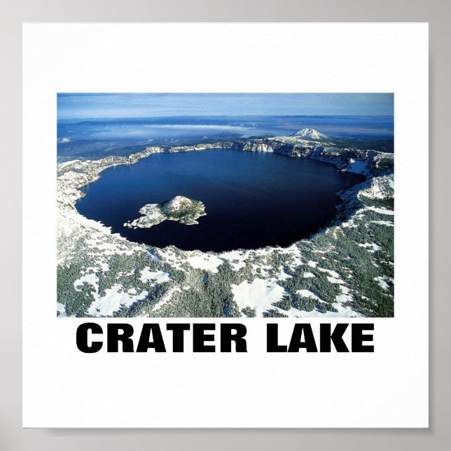 Crater Lake Poster (Front)