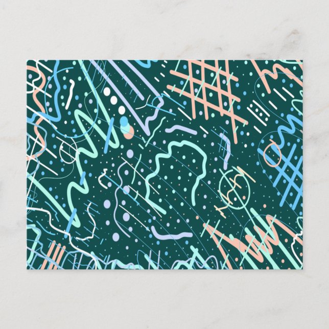 Craters and Comets Postcard (Front)