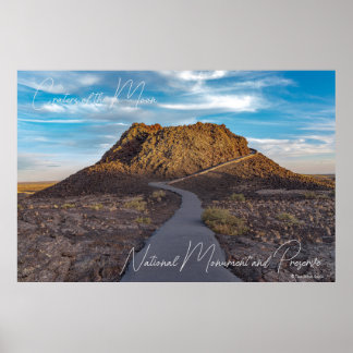 Craters of the Moon National Monument and Preserve Poster