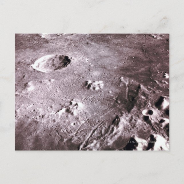Craters on the Moon Postcard (Front)