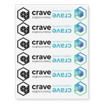 Crave Temporary Tattoos