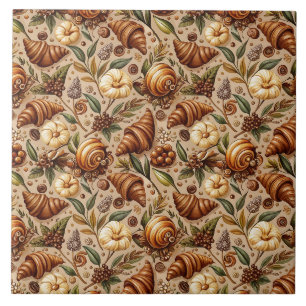 Craven Croissants Ceramic Tile