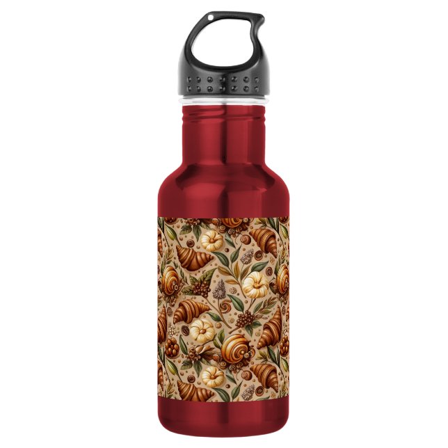 Craving Croissants  532 Ml Water Bottle (Front)