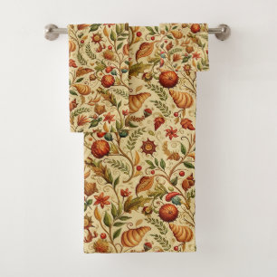 Craving Croissants Bath Towel Set