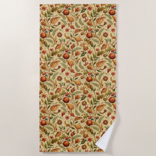 Craving Croissants Beach Towel
