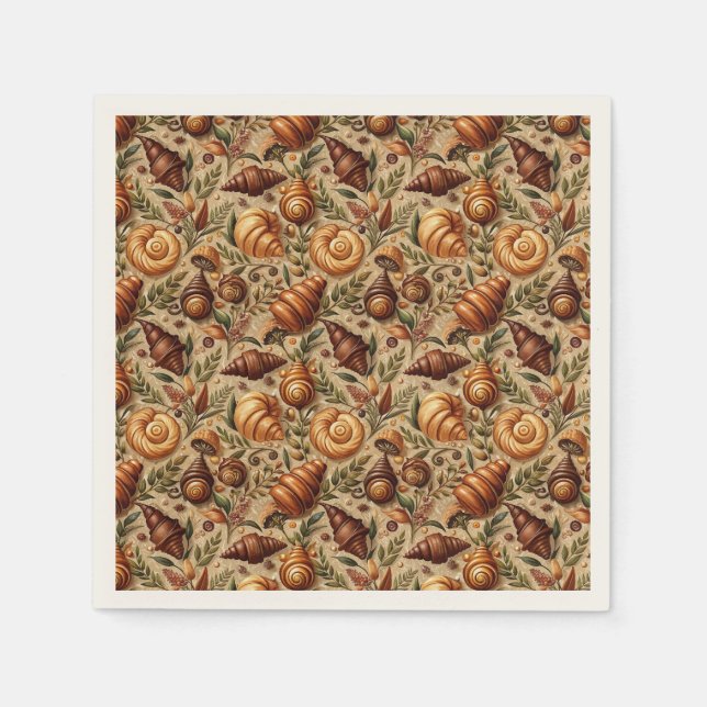 Craving Croissants  Napkin (Front)