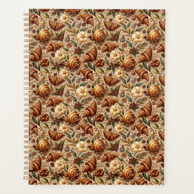 Craving Croissants  Planner (Front)