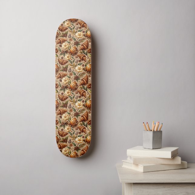 Craving Croissants  Skateboard (Wall Art)