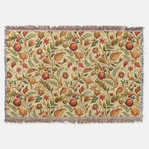 Craving Croissants Throw Blanket