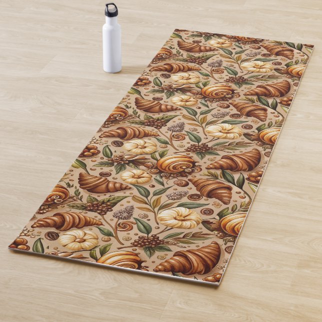 Craving Croissants  Yoga Mat (In Situ)