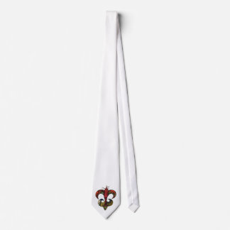 Crawdad Fleur De Lis Tie for Dad