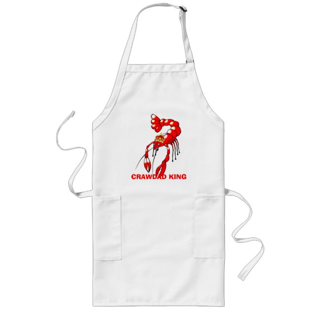 Crawdad King Long Apron (Front)
