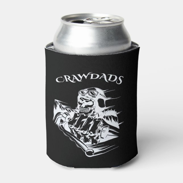 Crawdads Stubbie Holder Can Cooler  (Can Front)