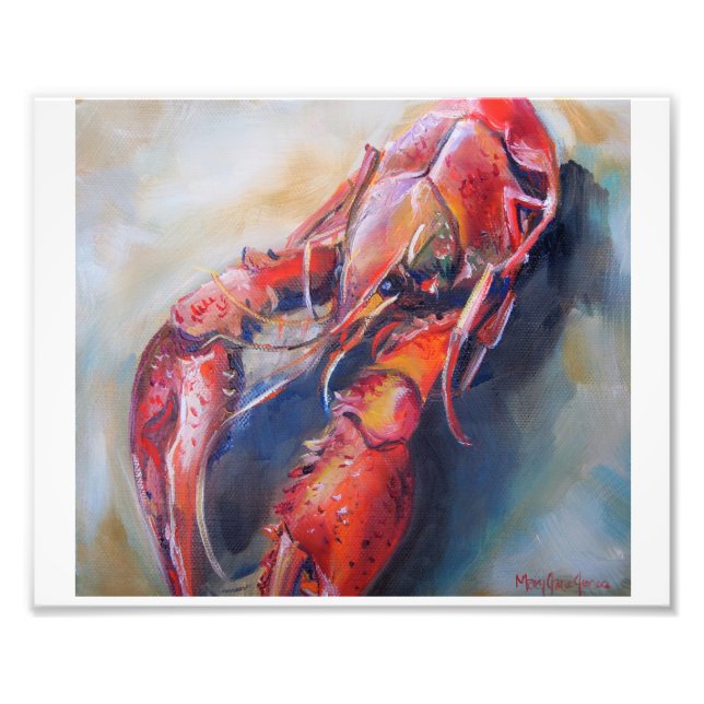 Crawfish Art Print (Front)