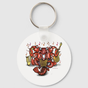 Crawfish Band Key Ring