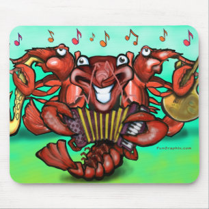 Crawfish Band Mouse Pad