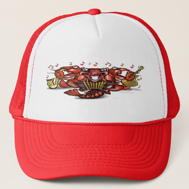 Crawfish Band Trucker Hat (Front)