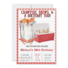 Crawfish Boil - 30th Birthday- Party Invitation