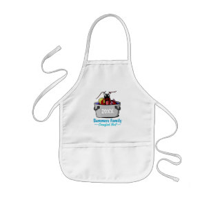 Crawfish Boil Annual Family Party Picnic Kids Apron