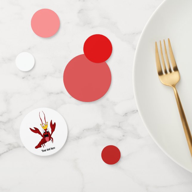 Crawfish Boil Annual Family Reunion Party Confetti (Group)