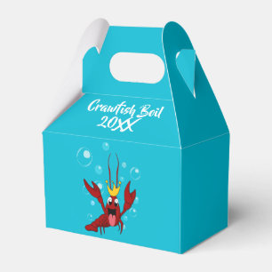 Crawfish Boil Annual Family Reunion Party Favour Box