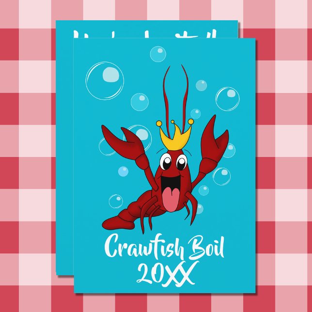 Crawfish Boil Annual Family Reunion Party Invitation (Creator Uploaded)